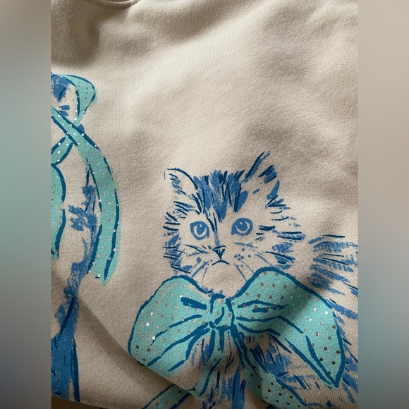 Anthropologie Maeve Animal Friends Crew-Neck Sweatshirt size L new with tag - Picture 6 of 7